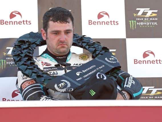 Michael Dunlop won his 19th race at the Isle of Man TT this month with victory in the Lightweight event.