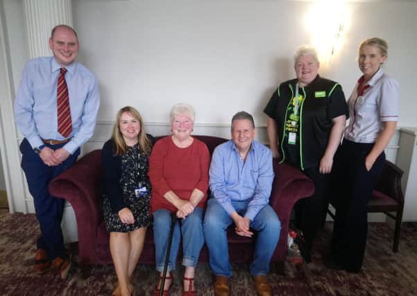 Members of the management committee for Portadown Wellness Centre.