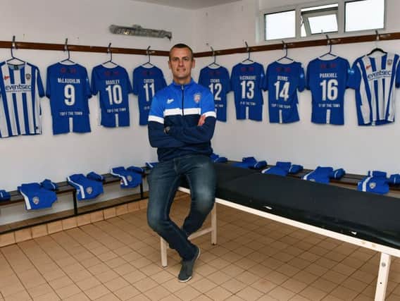 Oran Kearney has taken charge of Coleraine for a second spell