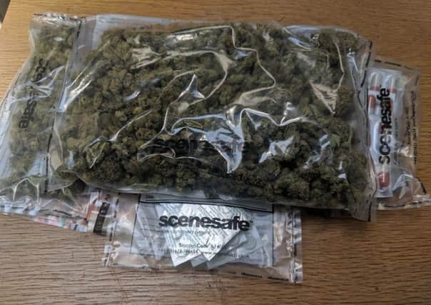 The drugs were seized in Newtownabbey.