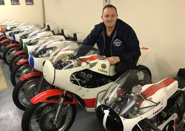 Phillip McCallen has put together the biggest line-up of classic racing machines ever seen in this country at Bishopscourt.
