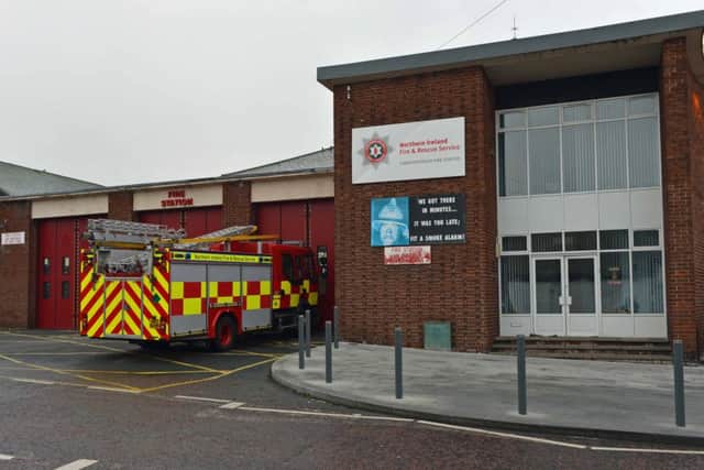 Carrickfergus Fire Station.
