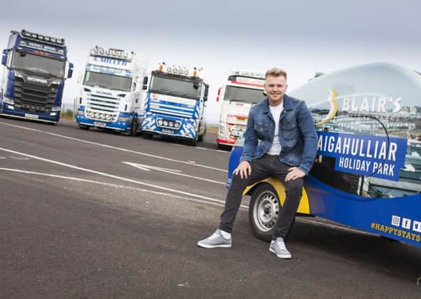 Lee Matthews, headliner at the main stage, looks forward to this year's two day Truck Fest