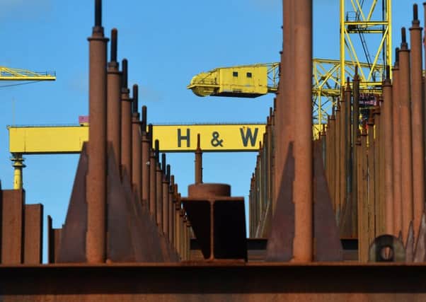 A look around Harland & Wolff shipyard