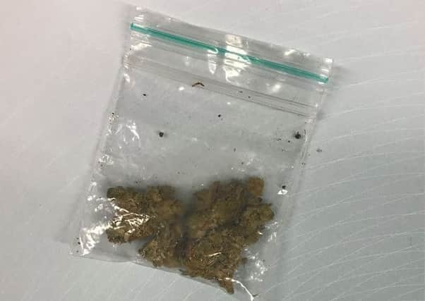 Vets believe the dog ingested cannabis.