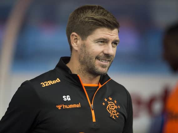 Rangers manager, Steven Gerrard.