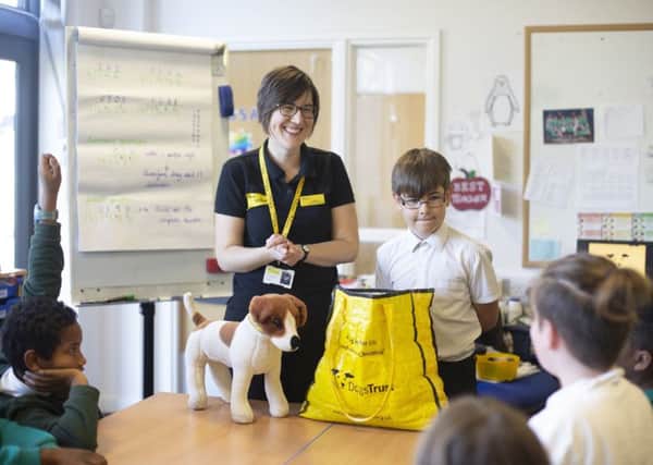 school children set to benefit from free dog welfare workshops in Northern Ireland thanks to Dogs Trust