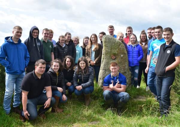 August saw Holestone welcome 12 Young Farmers Club members from Ayr in Scotland