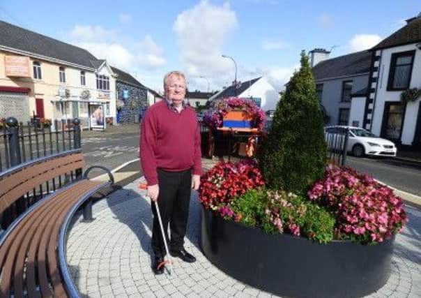 John Small from Ahoghill won 'Volunteer of the Year In Bloom 2019'