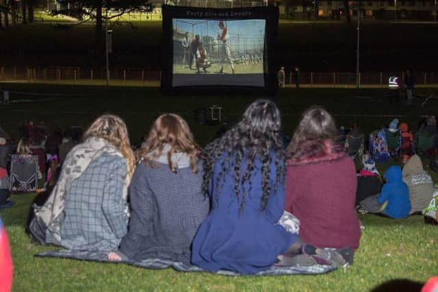 Outdoor cinema event taking place at Tannaghmore Gardens this Friday, September 27