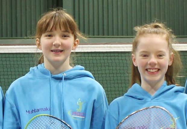 Roisin McKenna and Paige Woods were in outstanding form in the Munster U15 Open