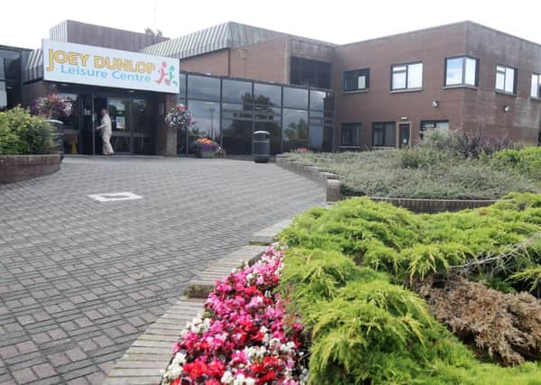 Joey Dunlop Leisure Centre in Ballymoney