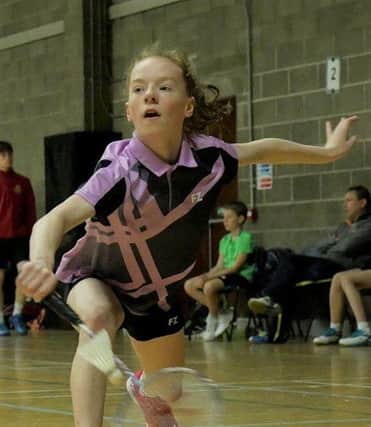 Paige Woods  a medal winner at the Forza U15 Ulster Open