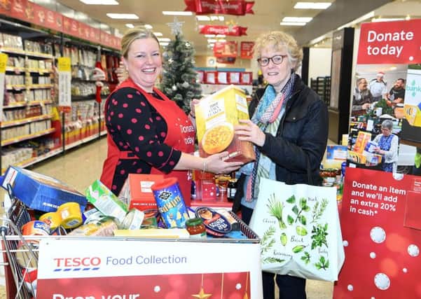 charities the Trussell Trust and FareShare are appealing to people across County Antrim to volunteer to help in the UKs biggest food collection for people in need. Submitted Image ©Licensed to i-Images Picture Agency. Picture by Andrew Parsons / i-Images