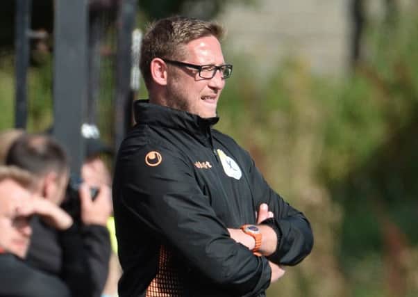 Dungannon Swifts boss Kris Lindsay. Pic by Pacemaker.
