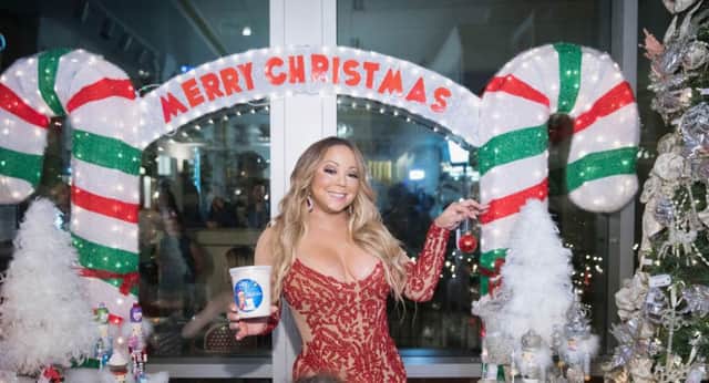 BELLEVUE, WA - SEPTEMBER 06:  Global icon Mariah Carey announces Mariah Carey Christmas Factory during the grand opening Of Sugar Factory American Brasserie on September 6, 2017 in Bellevue, Washington.  (Photo by Mat Hayward/Getty Images for Sugar Factory American Brasserie)