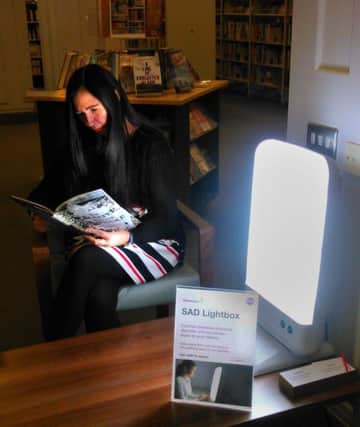 SAD lamp comes to  Banbridge and Rathfriland libraries