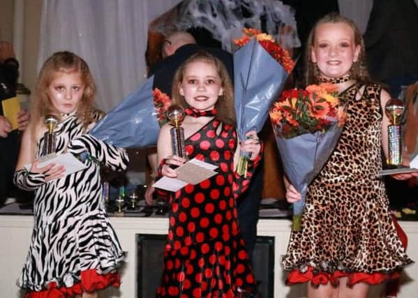 The overall winners of the junior category were Rubi, Sofie and  Jessica who performed a samba to 'Whats my name'