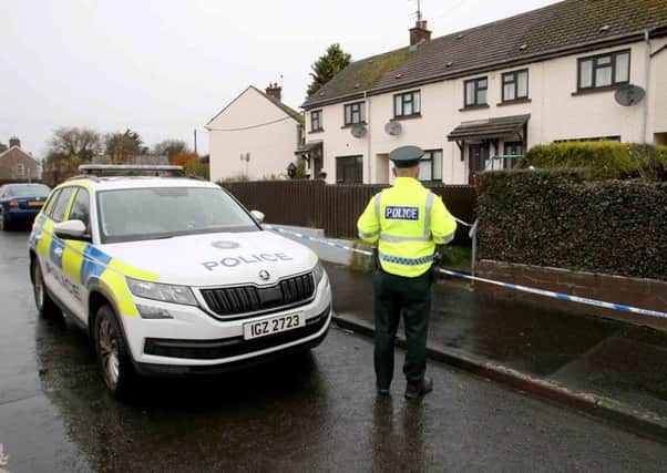 PSNI at the scene early of an incident in the Ballymoney area early on Saturday morning.  Photo: Steven McAuley/McAuley Multimedia