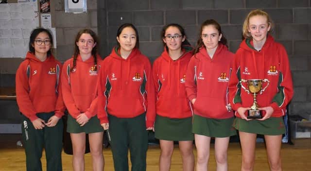 Friends School Lisburn had a great competition, runner-up in the Minor Girls Doubles, Senior Girls Singles and Minor Girls Singles