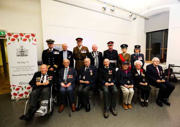 A special veterans recognition reception was held at the Museum at The Mill at Mossley Mill.