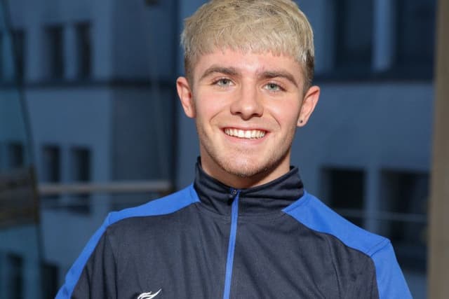 Callum Casey Judo competitor Callum secures sports bursary