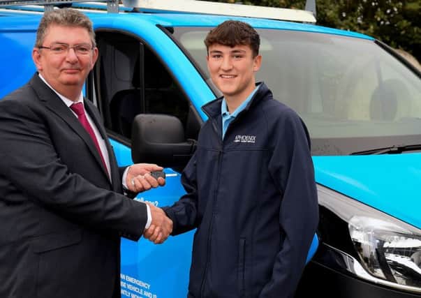 Rocco Quinn (16) from Templepatrick is set to fuel the future having been successful in applying for a gas engineering apprenticeship with Phoenix Energy Services