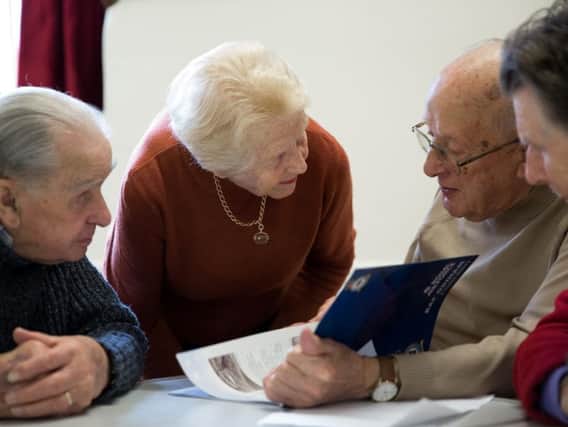 The group aims to offer information, encouragement and friendship to people who are affected by macular disease and other sight loss conditions.