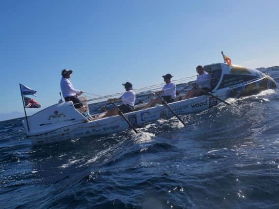 The HMS Oardacious team.  Photo: GRM