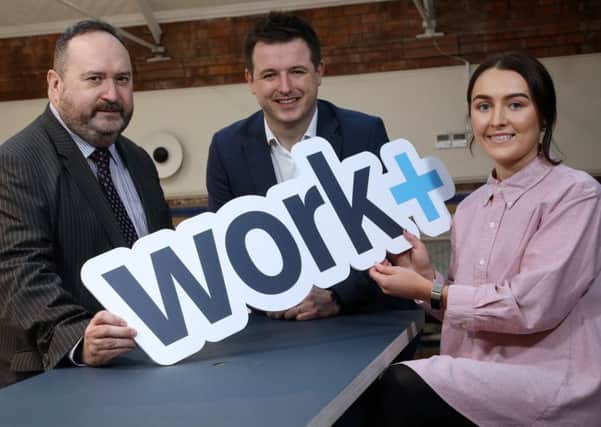 Workplus has announced that it has created 120 apprenticeship opportunities with 28 employers in Northern Ireland and applications are now open. At the launch were Jim Wilkinson, Director of Apprenticeships, Careers and Vocational Education at the Department for the Economy; Richard Kirk, Director of Workplus and Former Thornhill College and North West Regional College student Jane McMonagle, civil engineering degree apprentice at Atkins.