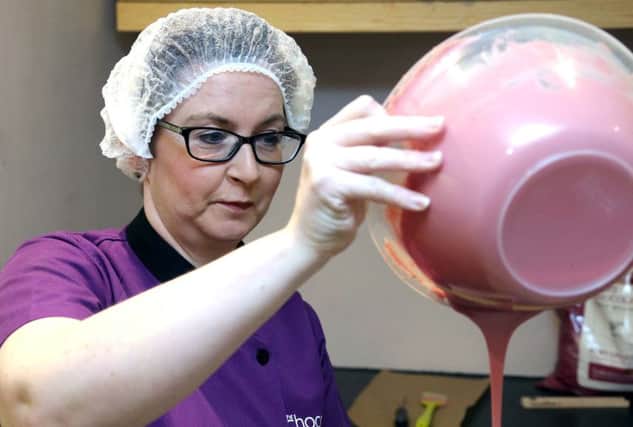 Chocolatier Geri Martin of Chocolate Manor in Coleraine is set to shape Northern Irelands first chocolate experience centre