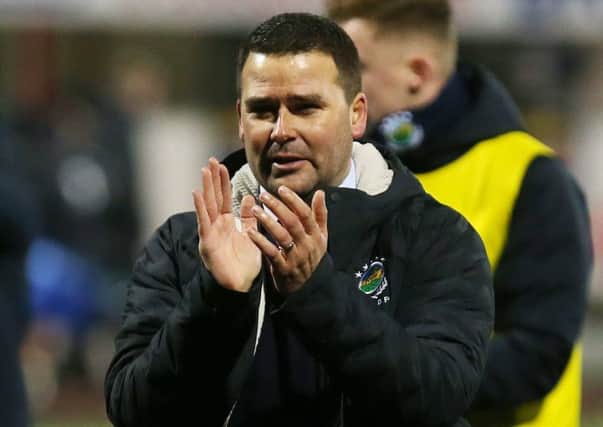 Linfield boss David Healy. Pic by INPHO.