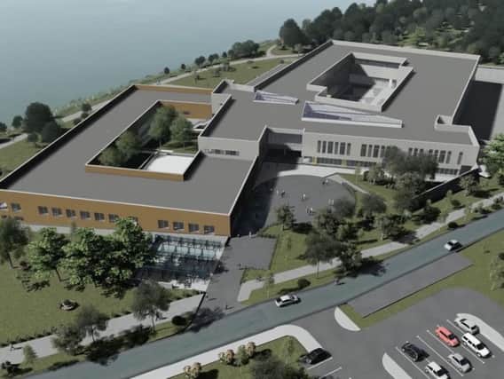 Artist impression of the proposed Southern Regional College campus at Craigavon