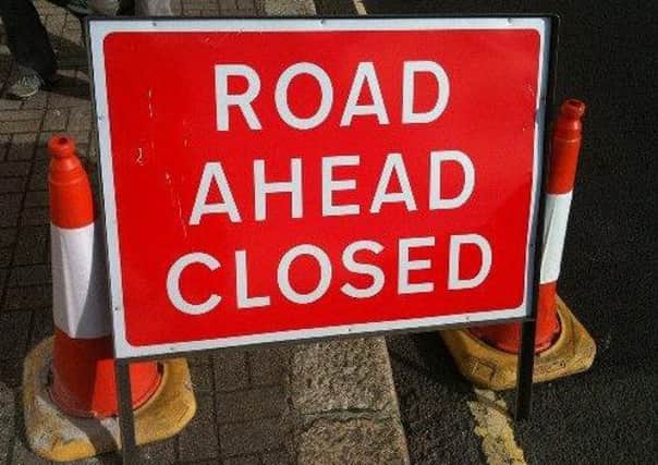 The lane closure will operate until March 6.