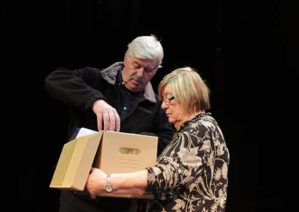 Robert Blair and Ursula Clifford, cast members of 'First Response', which will run at The Riverside Theatre, Coleraine on Wednesday, March 4