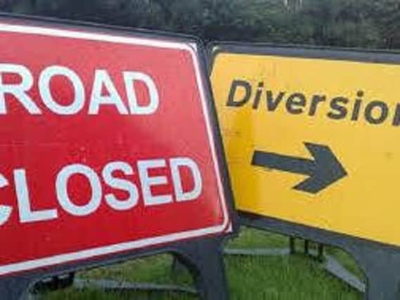 Diversions are in place on the A29 on the outskirts of Dungannon