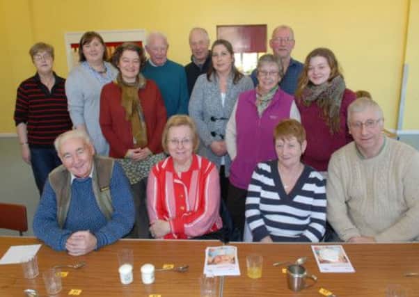 Enjoying the Glenarm Community Focus Fortnightly Lunch Club. INLT 08-318-PR