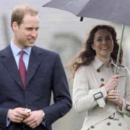 The Duke and Duchess of Cambridge, pictured during their visit to Northern Ireland in 2011, a month before their wedding.