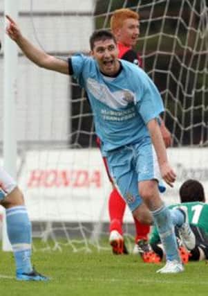 David Munster, who made an impressive return to the Ballymena United line-up against Glentoran, hopes to earn a new contract at the Showgrounds. Picture: Press Eye.