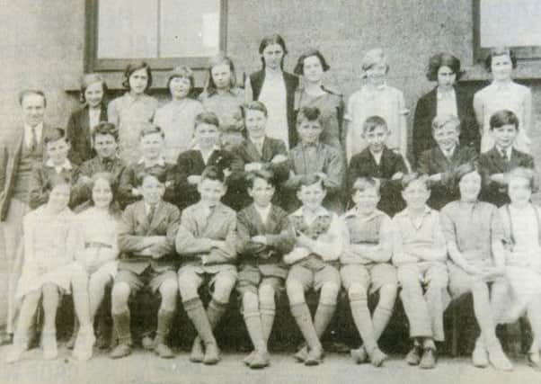 This week's oldie is Fairhill School, Magherafelt, between 1932-33. Back row (from left): E. Savage, H. Brown, M. Greer, Scott, B. McCleary, A. Cowan, E. Hatrick, M. Hammond, D. Porter. Middle row, Master Martin, W. Stewart, --, V. Gibson, W. Kennedy, B. McLarnon, Glendinning, T. Fullerton, T. Shannon, J. Houston. Front row, P. Mawhinney, M. Kennedy, Brown, T. Kane, J. Glendinning, M. Porter, K. Greer, R. Morrison, D. Kane, J. Griswold.