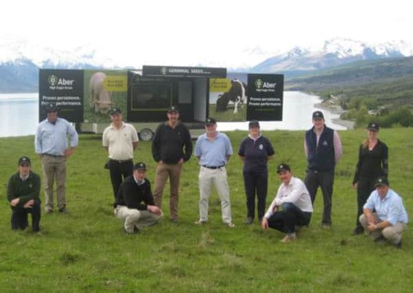 David Little joins the sales representatives from Great Britain, Republic of Ireland and New Zealand team in the southern hemisphere where farmers reseed regularly using the Aber range.