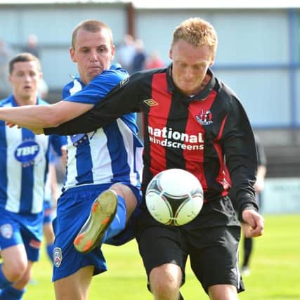 Crusaders defender Stephen McBride will join Ballymena United in the summer after signing a pre-contract agreement. Picture: Press Eye.