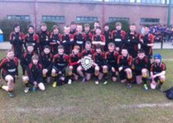 Foyle College, winners of the Mowbray Shield at City of Derry's Festival of Rugby at Judges Road last week.