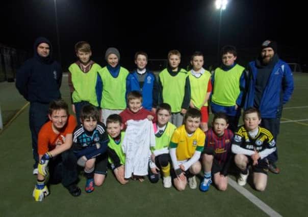 LEFT: Regular Rathfriland FC Youth U13 player Kaia Lynch has headed down-under for a year with his family. Kaia has been a talented and popular player who has been with the club for four years. He will be missed, not only his team mates and coaches David Davenport and Conor Fitzpatrick, but by everyone at the club. The committee and coaching team at Rathfriland FC Youth wish Kaia all best best for his trip and hope to welcome him back in the future.