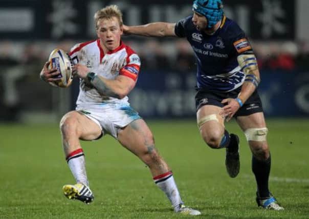 Luke Marshall is in the starting line-up for Ulster's Heineken Cup quarter-final against Saracens. Picture: Press Eye.