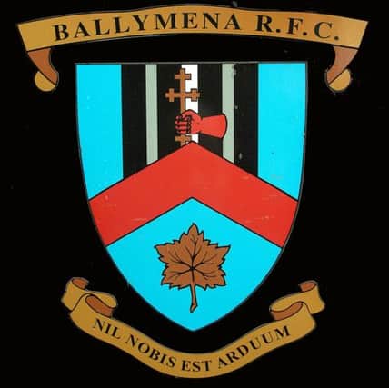 Ballymena Rugby Club.