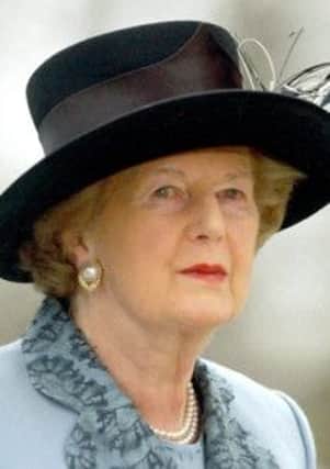 Former Prime Minister Margaret Thatcher who passed away on Monday April 8.