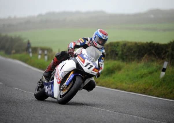 PACEMAKER, BELFAST, 11/8/2011: Gary Johnson (East Coast Honda) at the Dundrod 150 today.  
PICTURE BY STEPHEN DAVISON