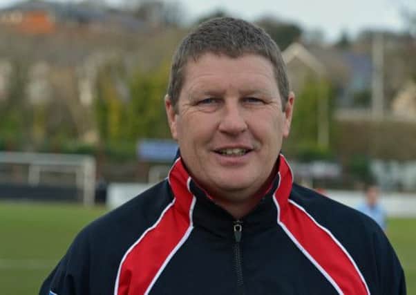 Larne FC assistant-manager, Sammy Smith.