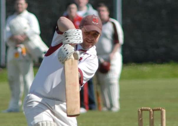 Larne Cricket Club captain, Gareth Gaw.